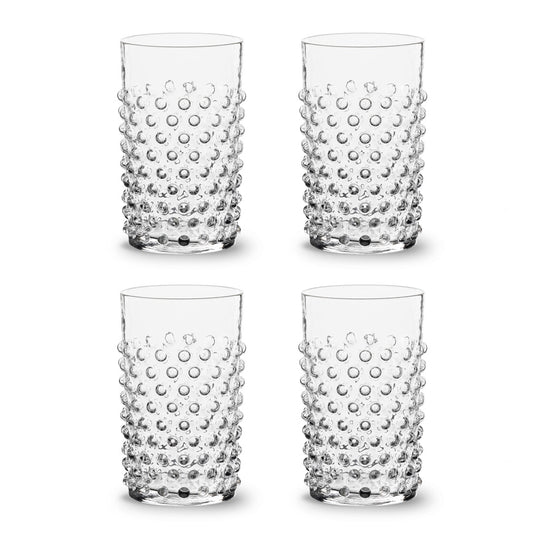 Aquilo Nuppenglas 4er Set