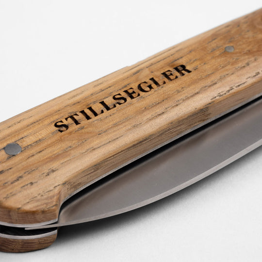 August Jausenmesser mit Wellenschliff