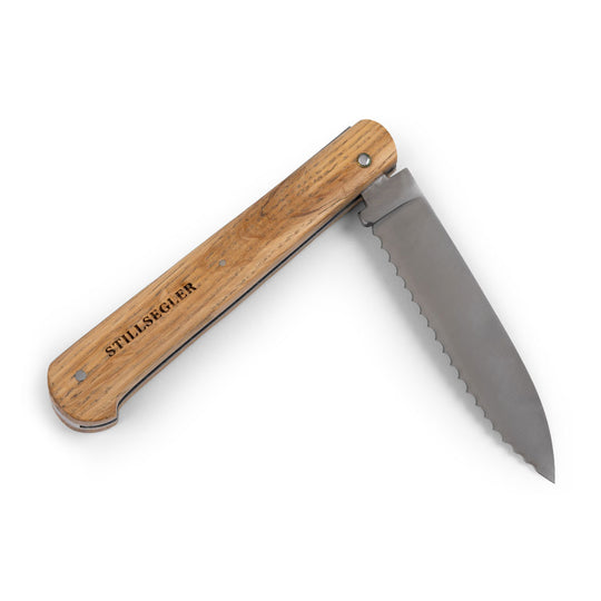 August Jausenmesser mit Wellenschliff