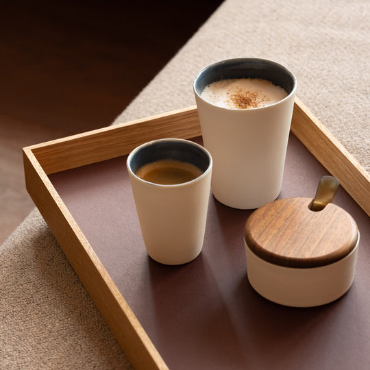 Camillo Tablett Linoleum Eiche Klein