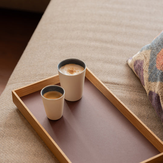 Camillo Tablett Linoleum Eiche Medium