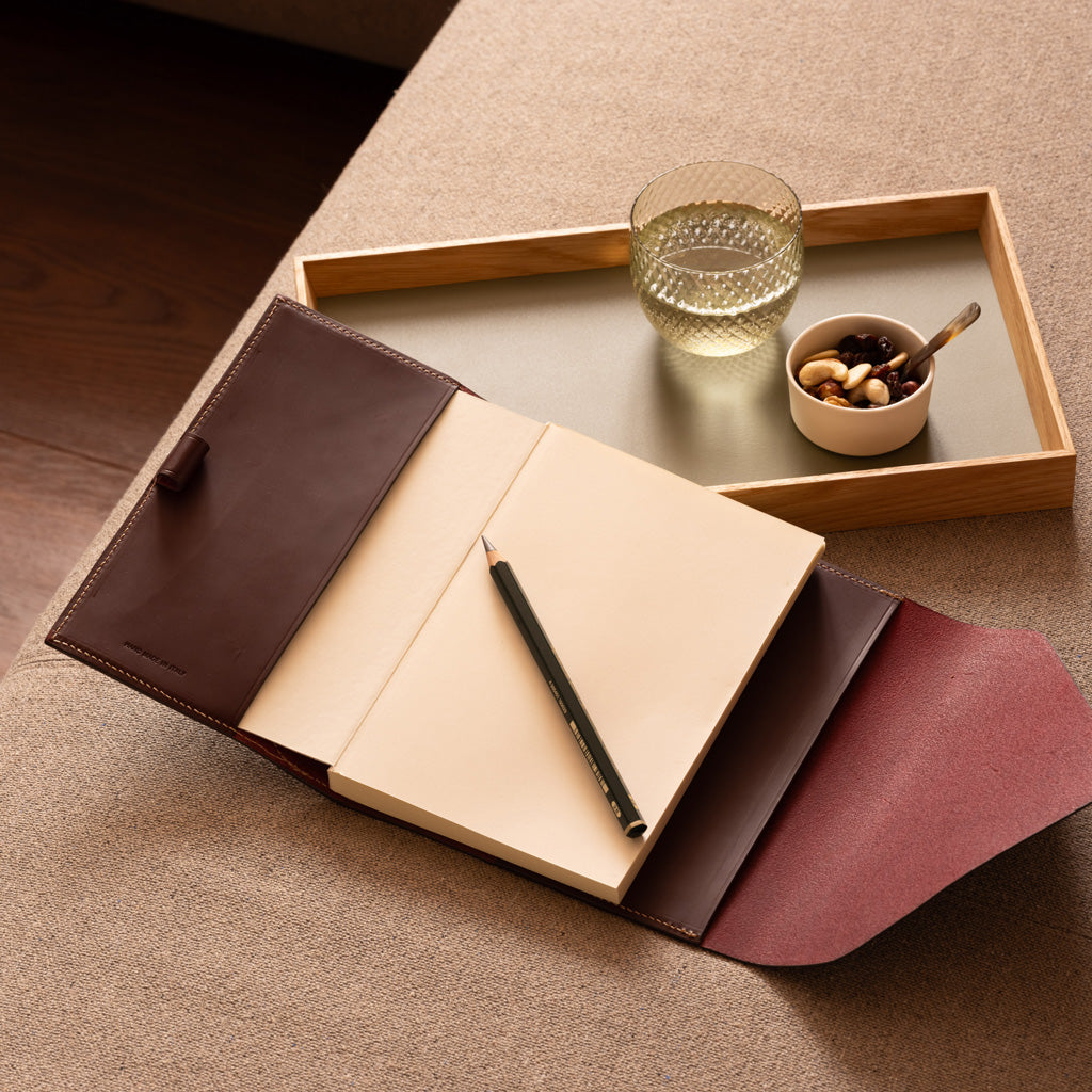 Camillo Tablett Linoleum Eiche Medium