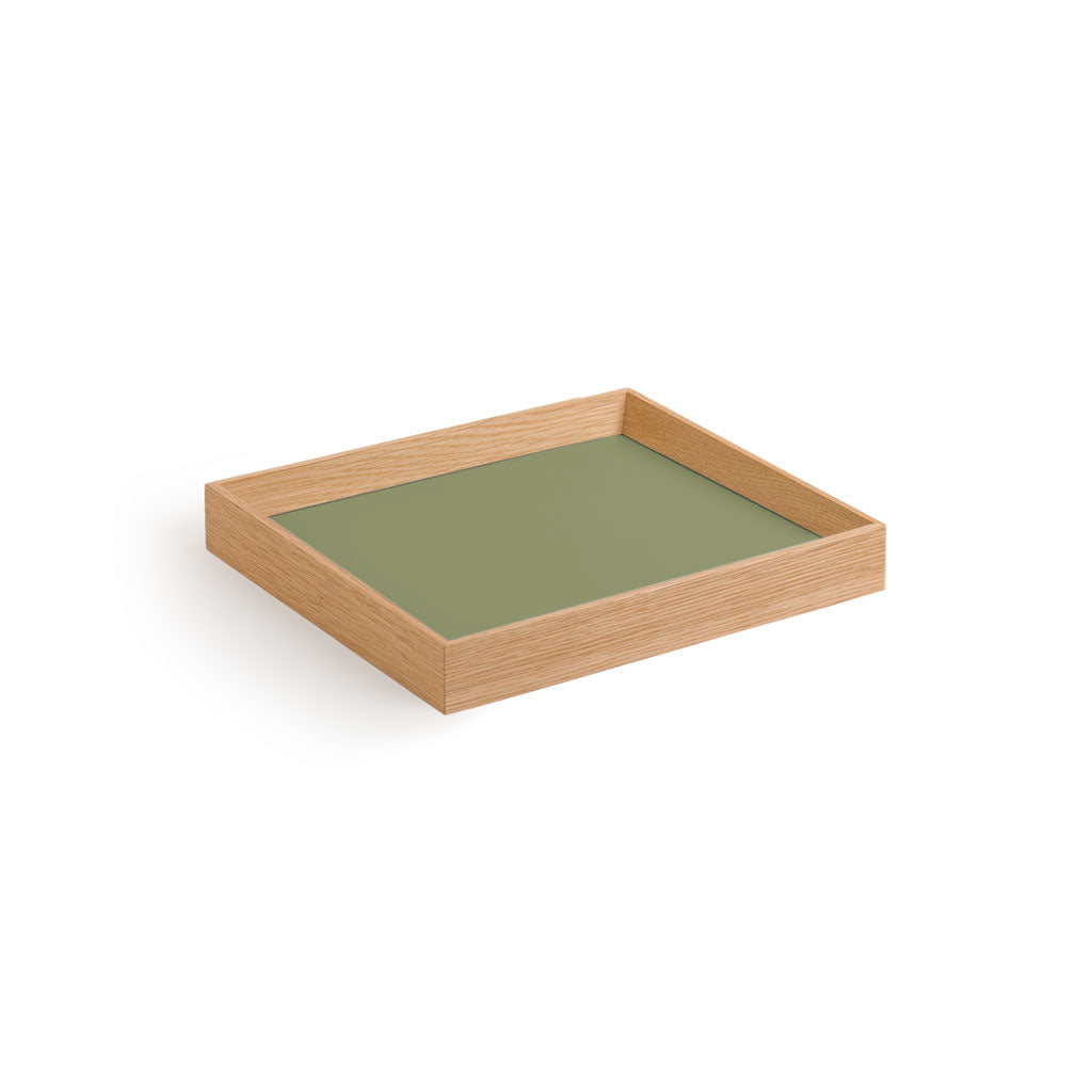 Camillo Tablett Linoleum Eiche Quadro