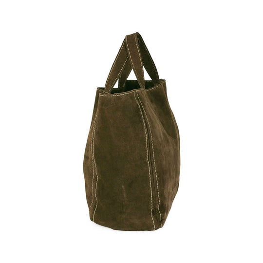 Lugano Shopper Leder Braun