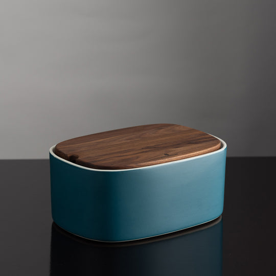 Pagnotta Brottopf klein Nussholz – Edition „Tag des Brotes“