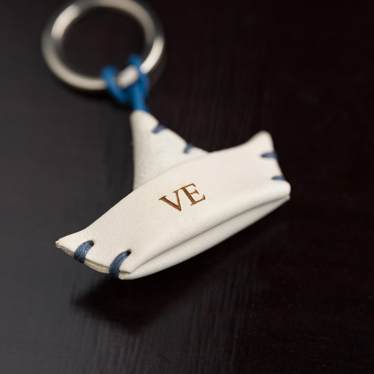 Pico Schlüsselanhänger Leder Boot mit Gravur