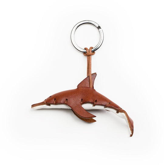 Pico Schlüsselanhänger Leder Delphin