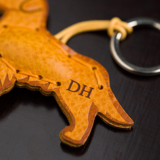 Pico Schlüsselanhänger Leder Retriever mit Gravur