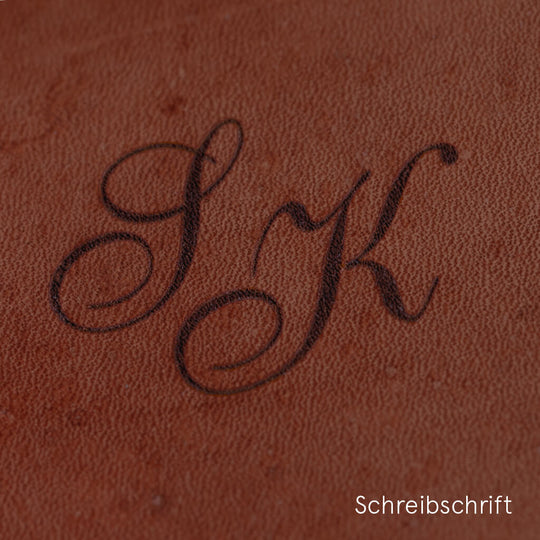 Coris Ledertablett Klein mit Gravur