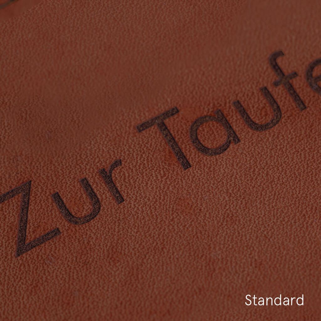 Coris Ledertablett Klein mit Gravur