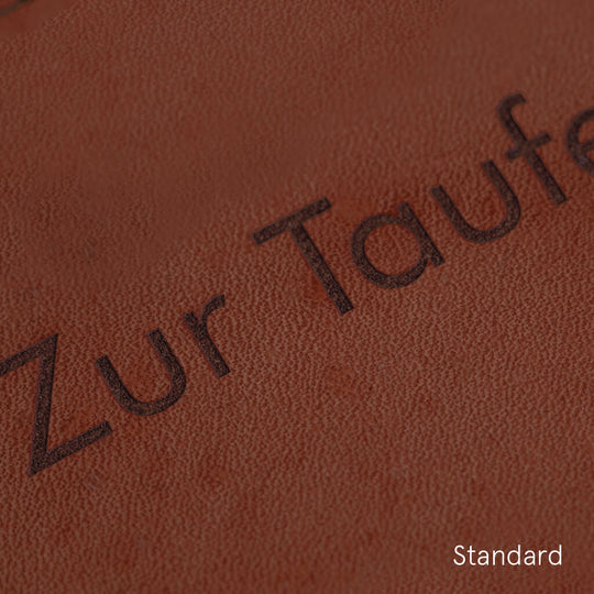 Coris Ledertablett Klein mit Gravur