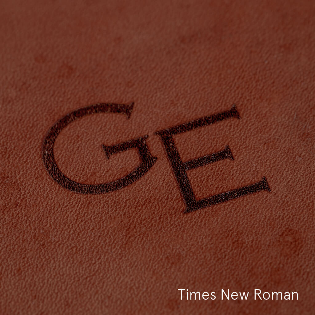 Coris Ledertablett Klein mit Gravur