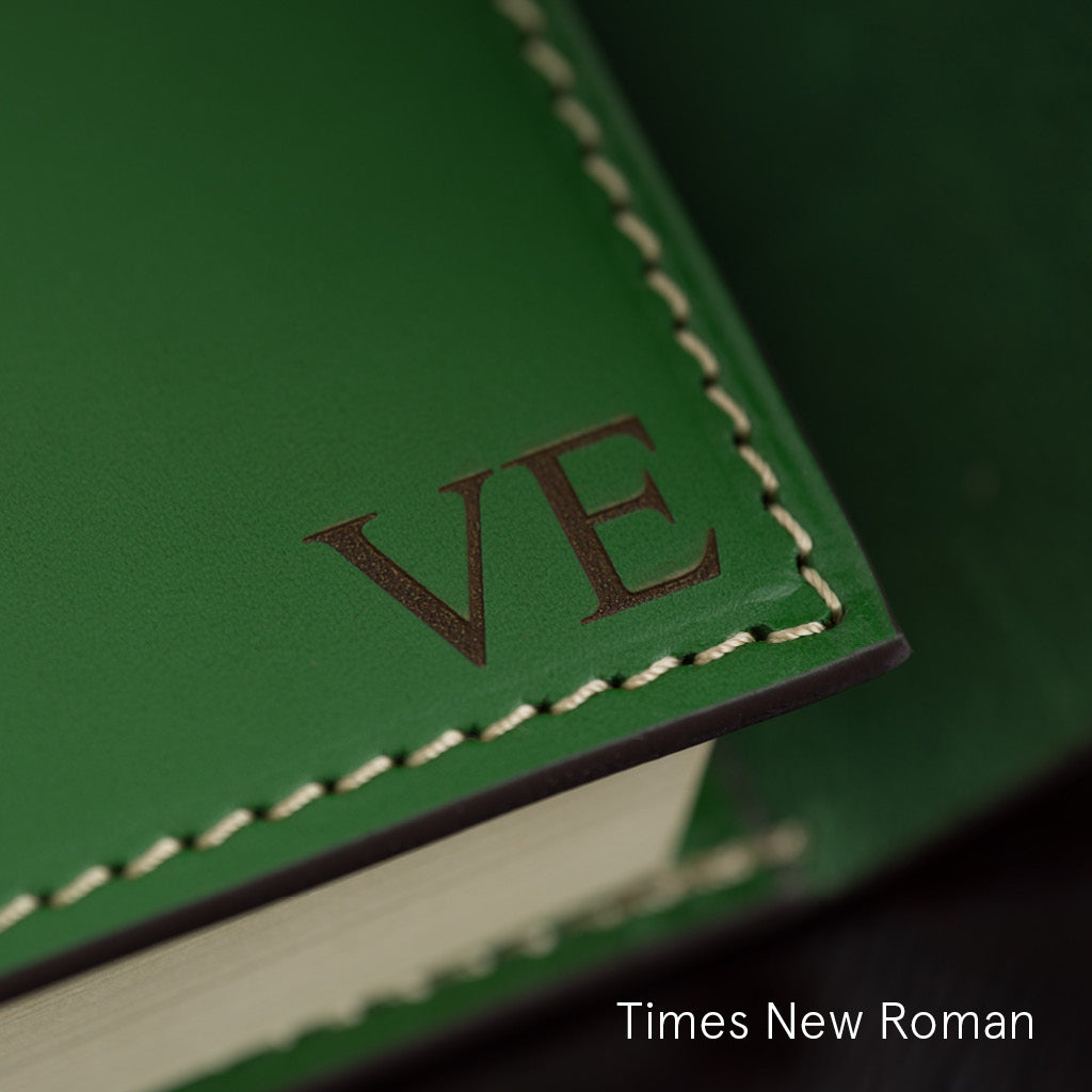 Scribi Notizbuch Leder mit Gravur