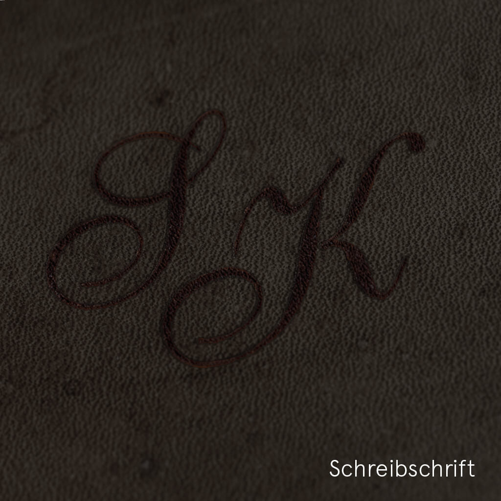 Coris Ledertablett Klein mit Gravur