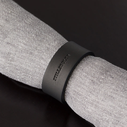 Aldo Serviettenring Leder mit Gravur