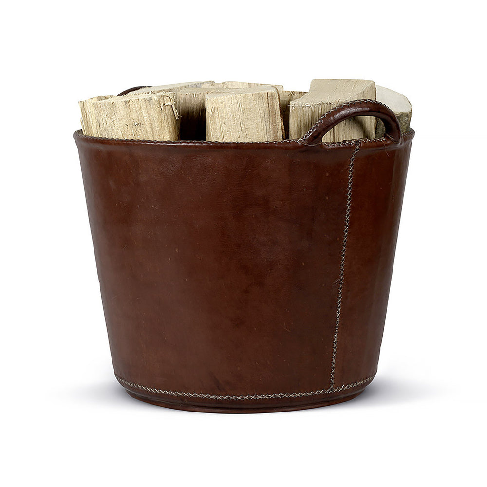 Canestro Kaminholzkorb dunkelbraun klein