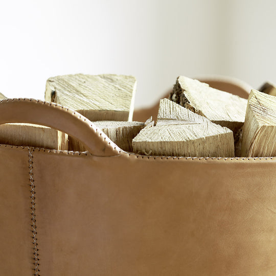 Canestro Kaminholzkorb natur groß „Gosau“