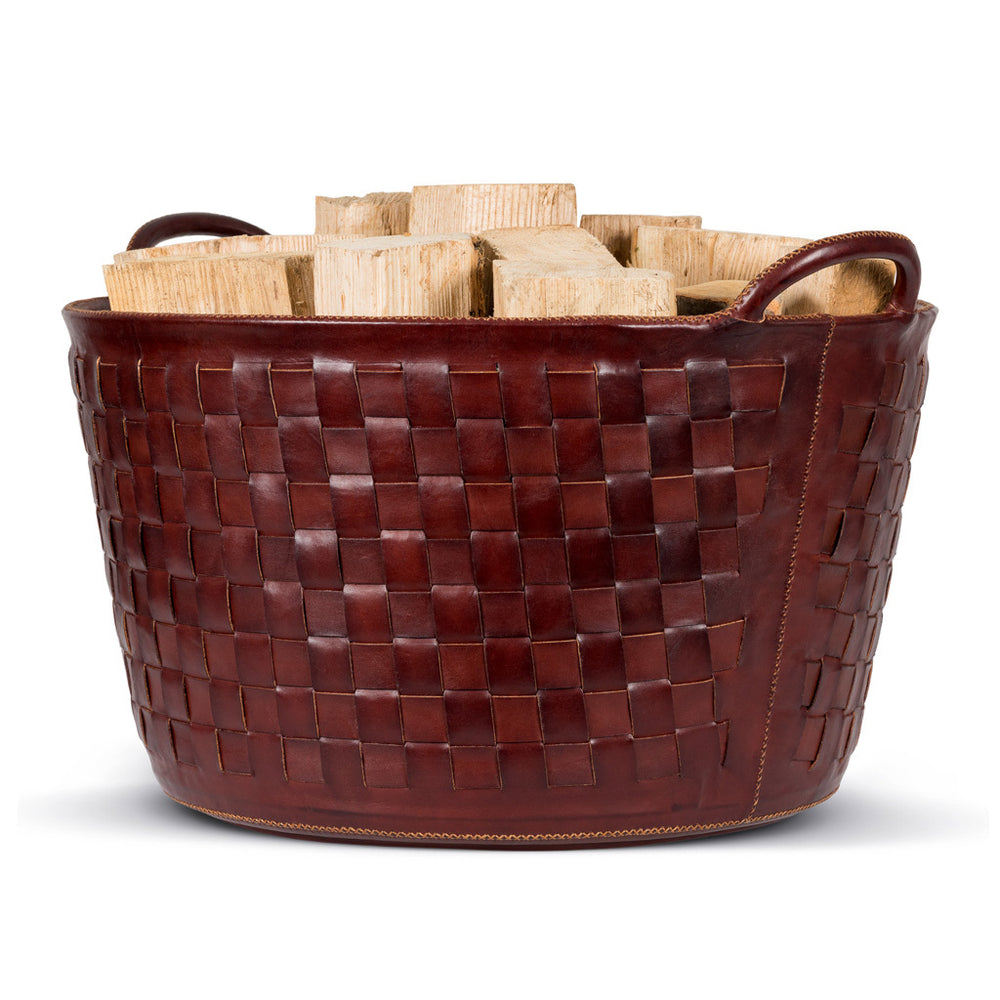 Canestro Kaminholzkorb geflochten groß