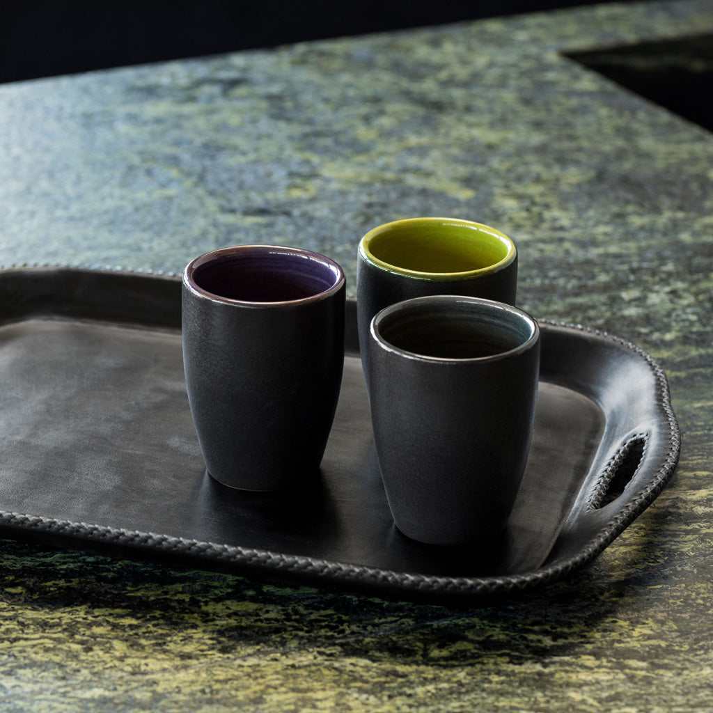 Coris Ledertablett Klein mit Gravur