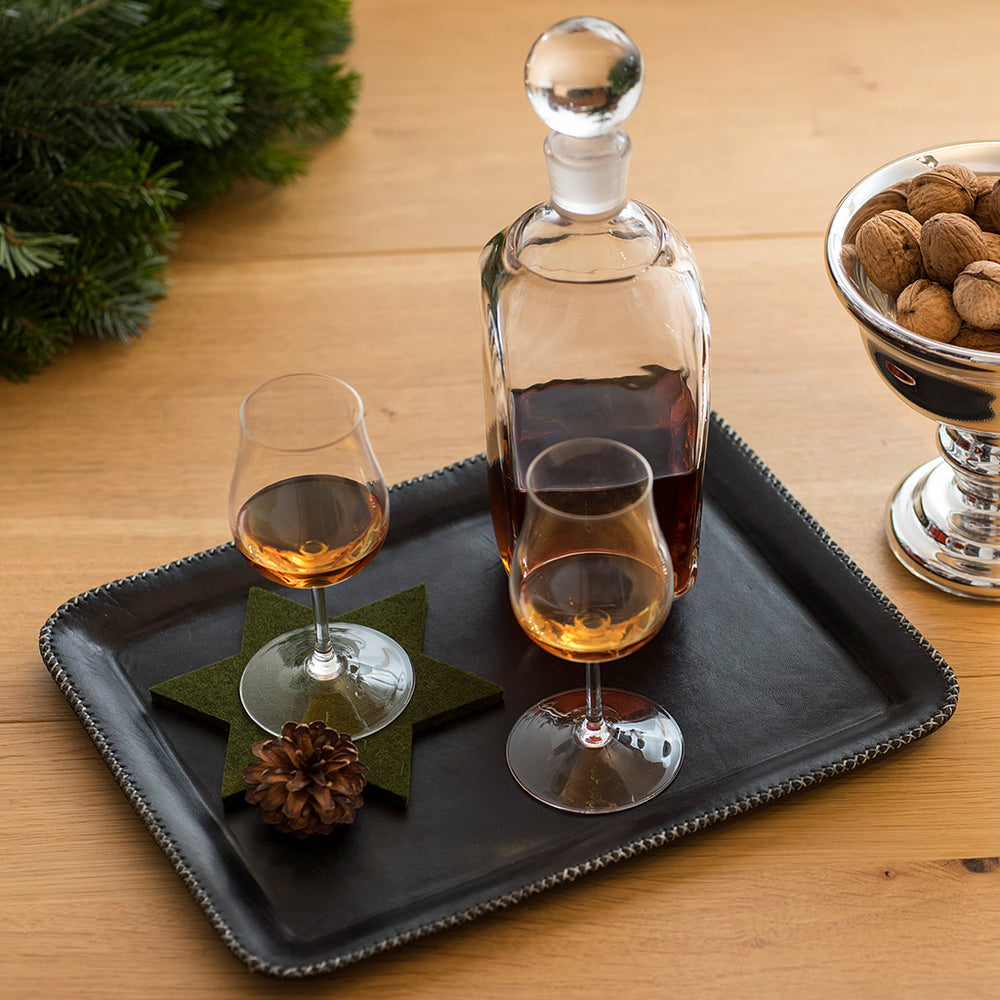 Edward Ledertablett Medium mit Gravur