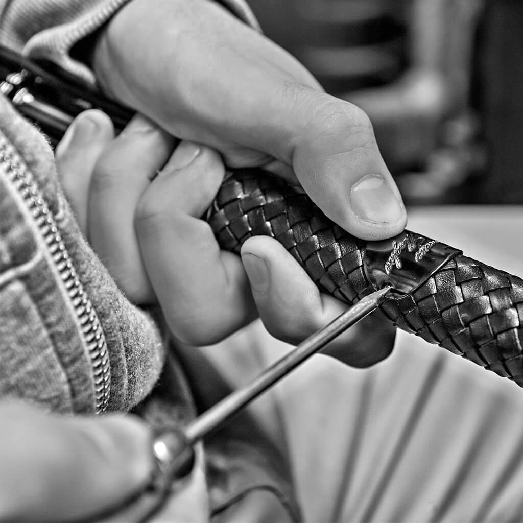 Francesco Maglia Regenschirm Ocker – Edition „Stillsegler“