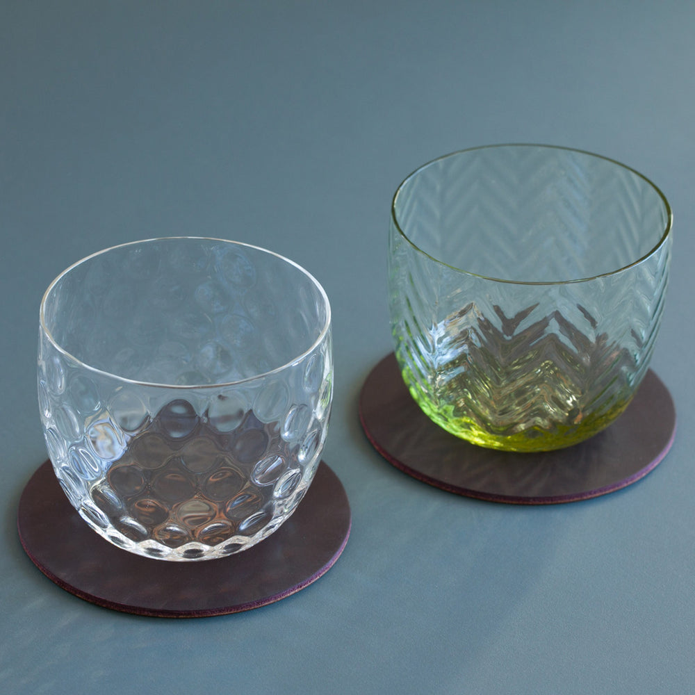 Katla Untersetzer Leder