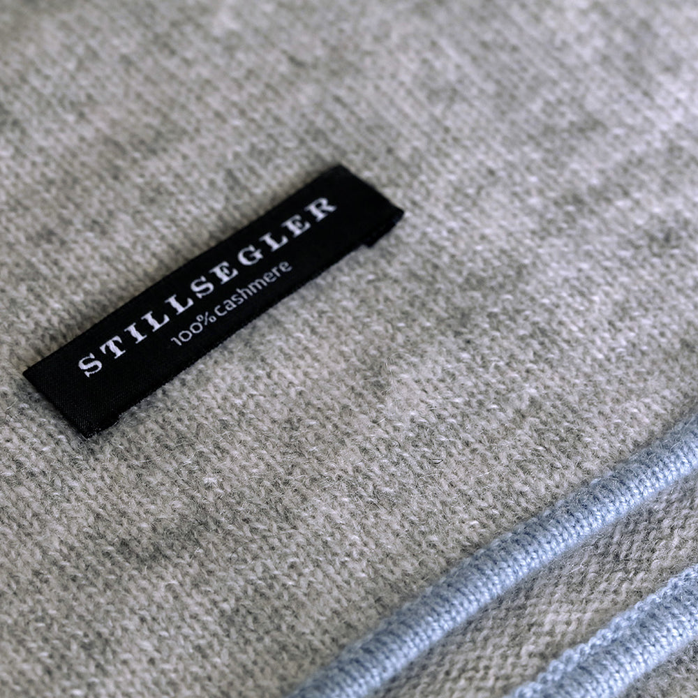 Lunar Babydecke Cashmere Grau