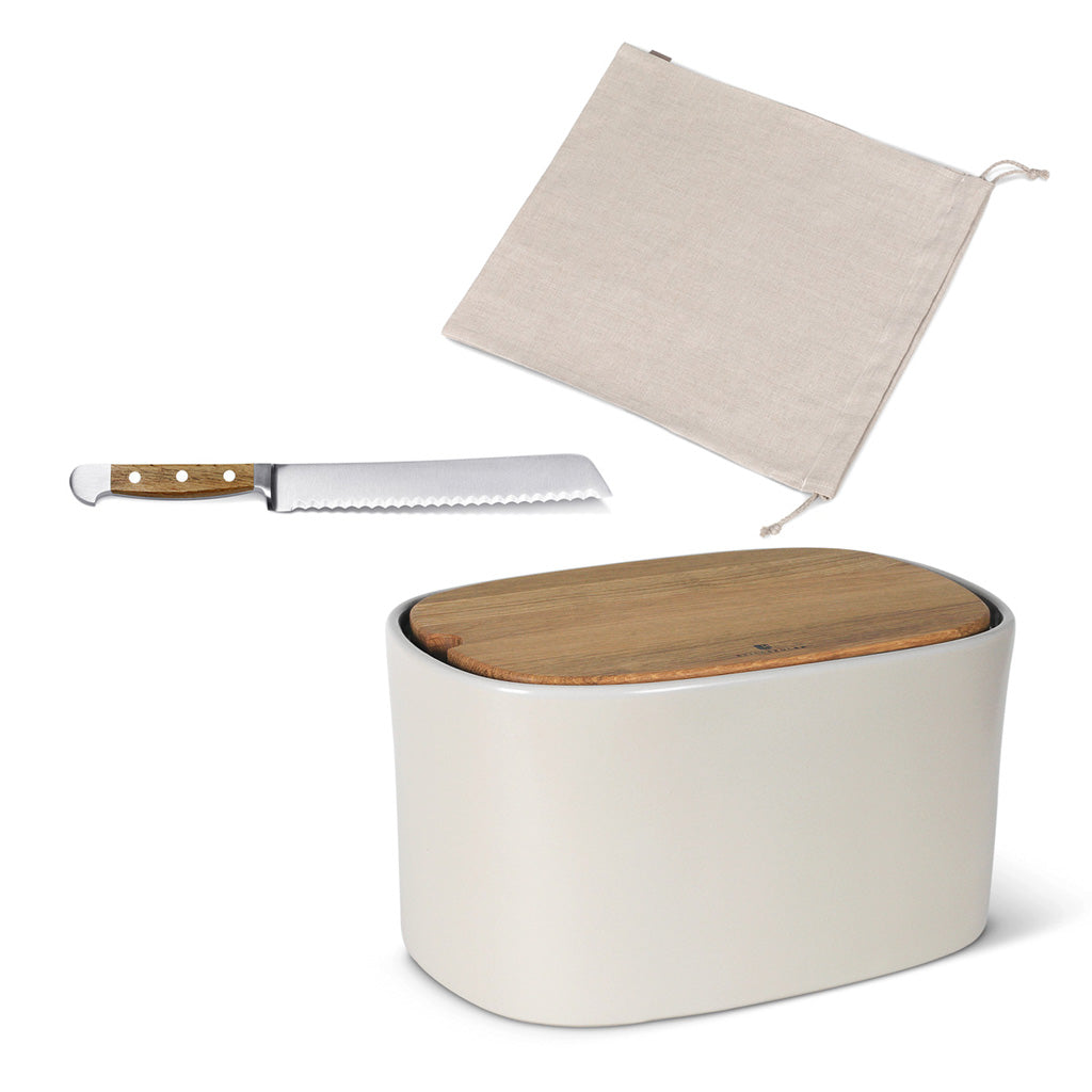 Pagnotta Brot-Set medium Eiche (3-teilig)