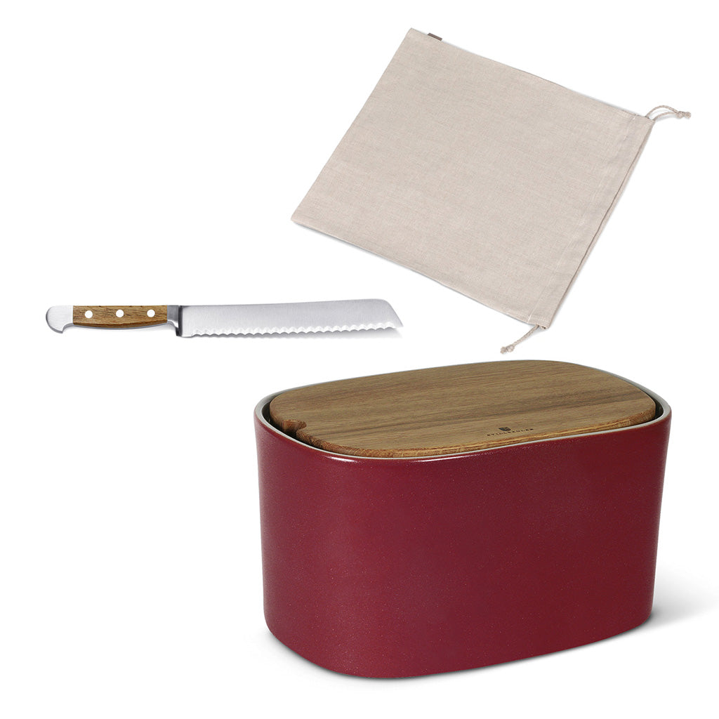 Pagnotta Brot-Set medium Eiche (3-teilig)