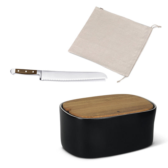 Pagnotta Brot-Set medium Eiche 2 (3-teilig)
