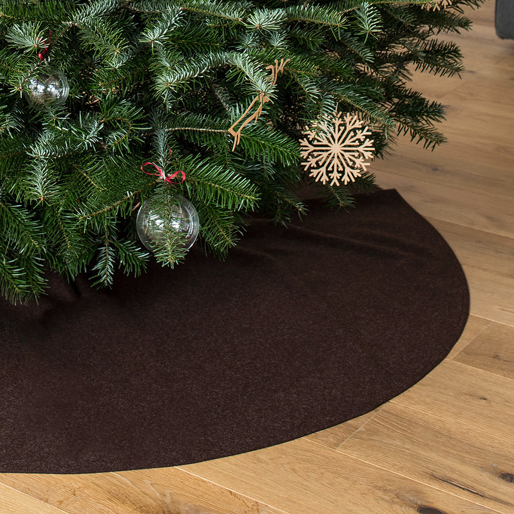 Loden Christbaumdecke Rudolf Karo Grau