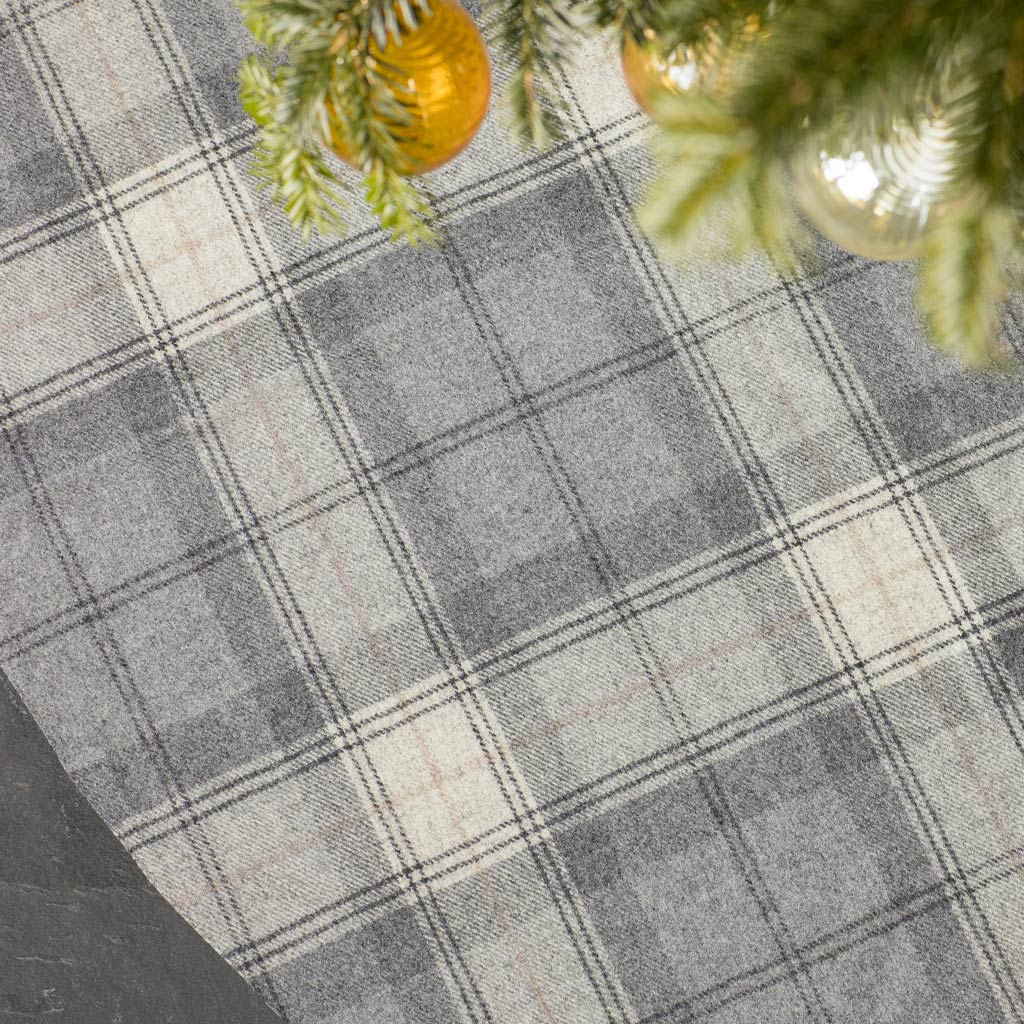 Loden Christbaumdecke Rudolf Karo Grau