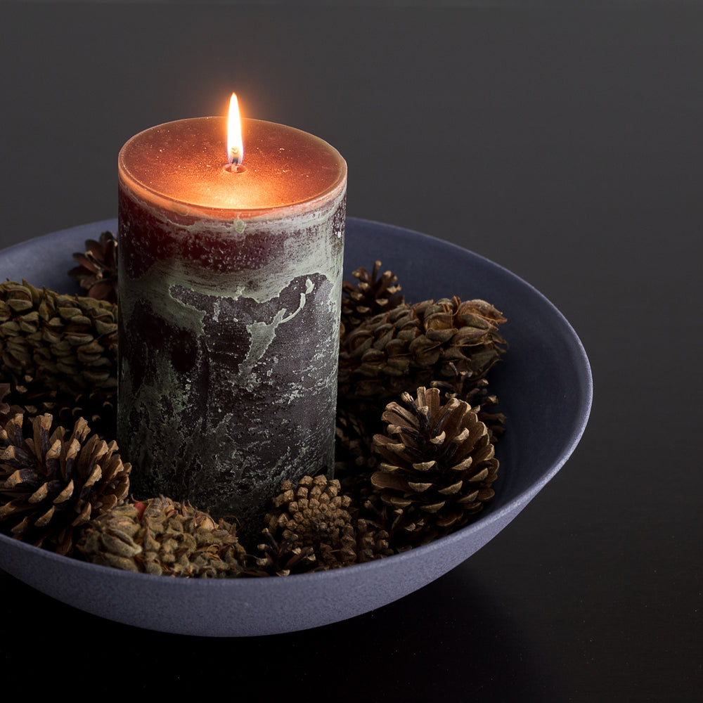 Charles Adventkerzen 4er Set Klein Dunkelbraun