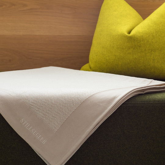 Barcola  Tages-Kuschel-Allzweckdecke  Bio-Baumwolle Natur