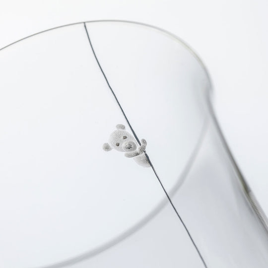 Laila Trinkglas Teddybär