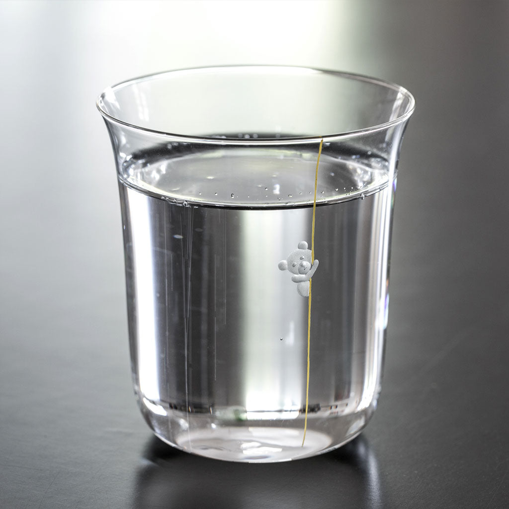 Laila Trinkglas Teddybär