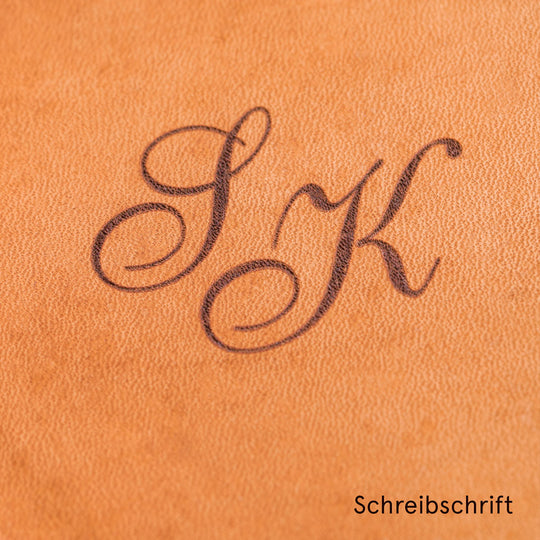 Edward Ledertablett Groß mit Gravur