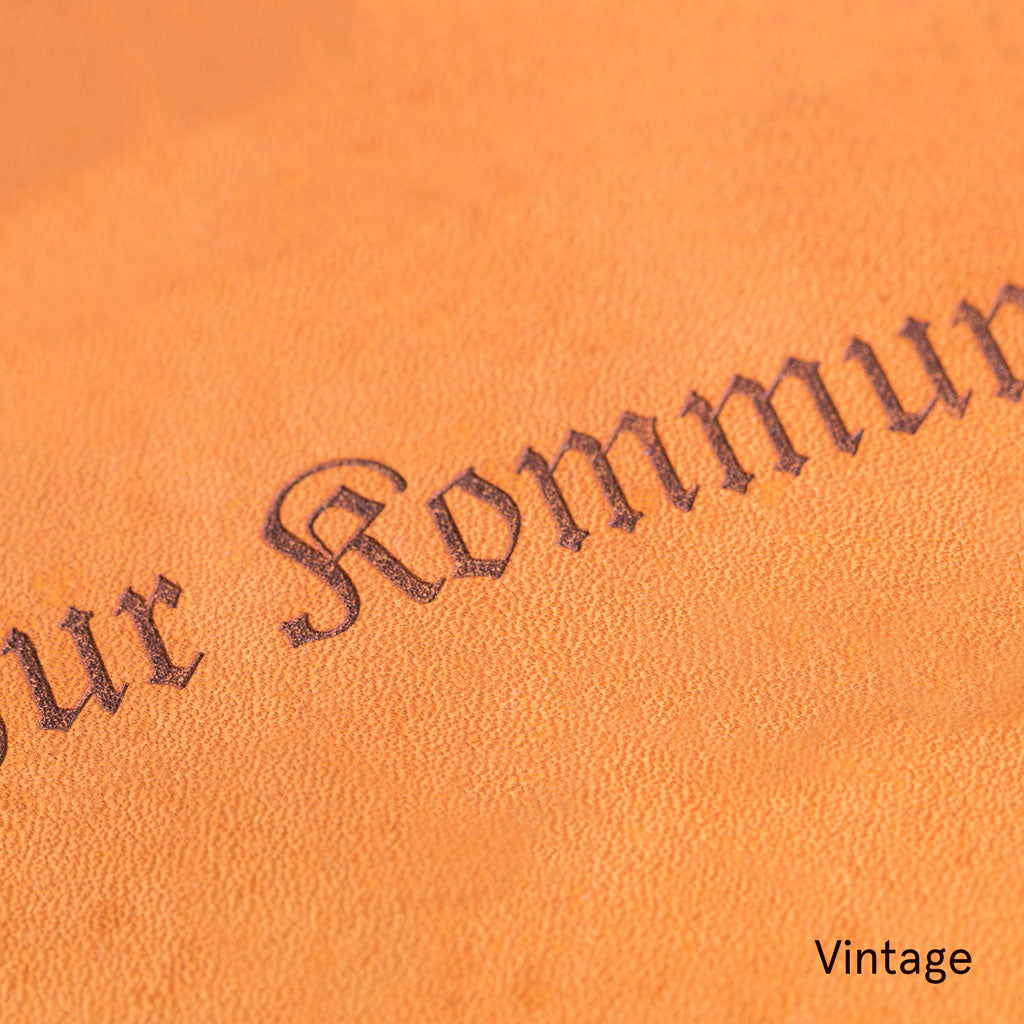 Edward Ledertablett Klein mit Gravur