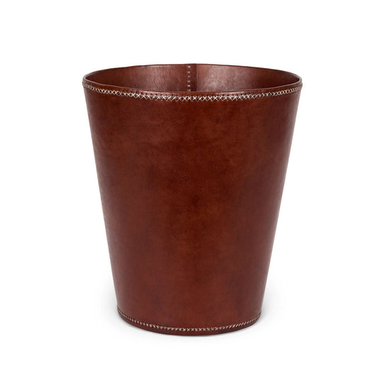 Cestino Papierkorb Leder