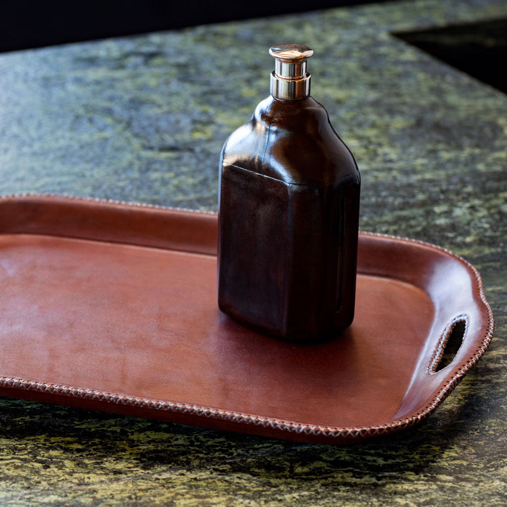 Coris Ledertablett Klein mit Gravur